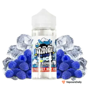 خرید جویس بازوکا تمشک آبی یخ BAZOOKA BLUE RASPBERRY ICE 100ML