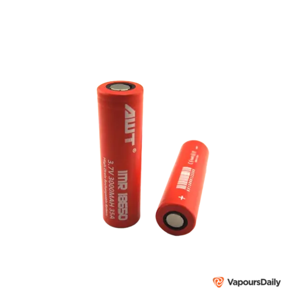 خرید باتری ویپ لیتیوم یون ای دبلیو تی AWT 3000mAh 18650