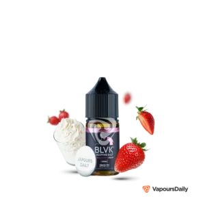 خرید سالت نیکوتین بی ال وی کی خامه توت فرنگی BLVK STRAWBERRY CREAMY