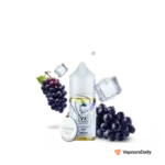 خرید سالت بی ال وی کی انگور یخ BLVK GRAPE ICE SALT PLUS