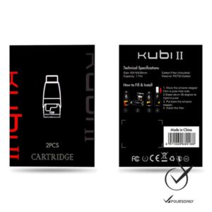 کارتریج و فیلتر کوبی 2 HOTCIG KUBI 2 Refillable Cartridge