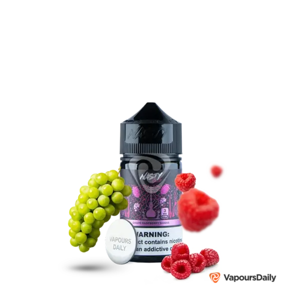 خرید جویس قلیانی نستی تمشک انگور NASTY SHISHA GRAPE RASPBERRY