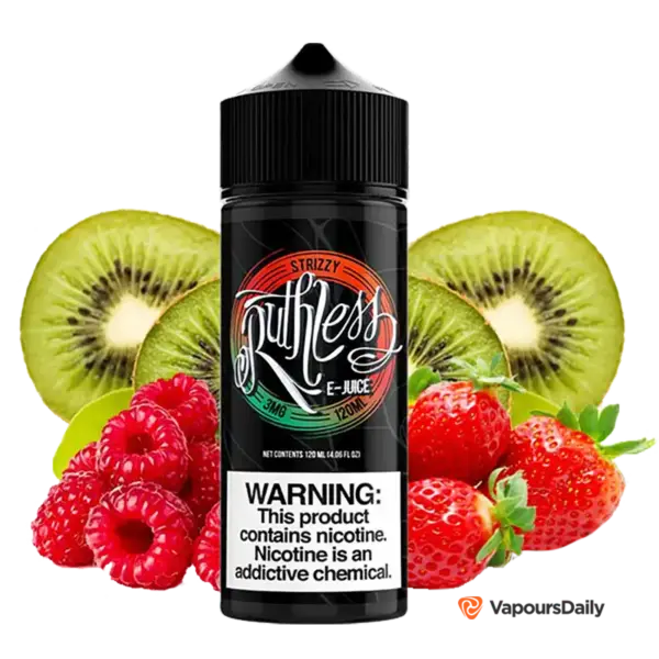 خرید جویس راتلس توت فرنگی کیوی تمشک RUTHLESS STRIZZY 120ML