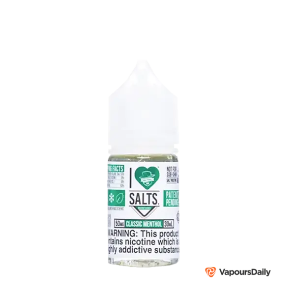 خرید سالت آی لاو سالت منتول I LOVE SALTS CLASSIC MENTHOL