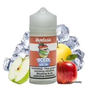 خرید جویس ویپ تازیا سیب یخ VAPETASIA ICED TRAPPLE 100ML