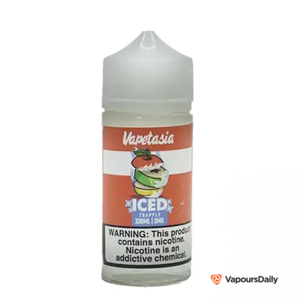 خرید جویس ویپ تازیا سیب یخ VAPETASIA ICED TRAPPLE 100ML