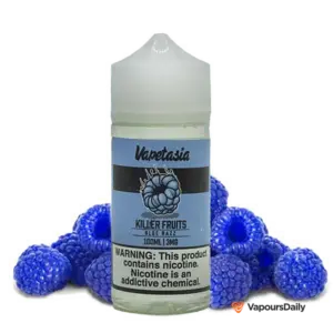 خرید جویس ویپ تازیا تمشک آبی VAPETASIA KILLER FRUITS BLUE RAZZ 100ML