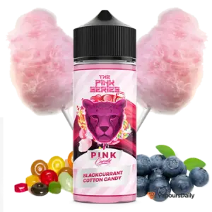 خرید جویس پاستیل انگور فرنگی پشمک DR.VAPES PINK CANDY 120ML