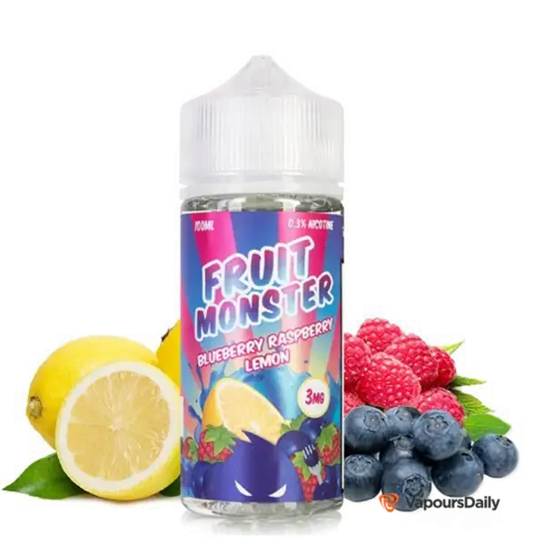 خرید جویس مانستر تمشک بلوبری لیمو FT MONSTER BLUEBERRY RASPBERRY LEMON