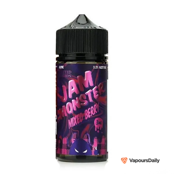 خرید جویس مانستر مربای تمشک بلوبری توت‌فرنگی JAM MONSTER MIXED BERRY