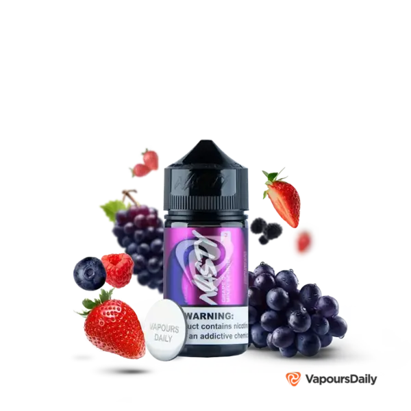 خرید جویس نستی انگور بلوبری تمشک NASTY MODMATE GRAPE MIX BERRIES 60ML