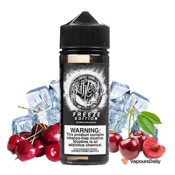 خرید جویس راتلس گیلاس یخ RUTHLESS CHERRY BOMB FREEZE 120ML