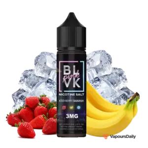 خرید جویس بی ال وی کی توت فرنگی کیوی یخ BLVK STRAWBERRY KIWI ICE