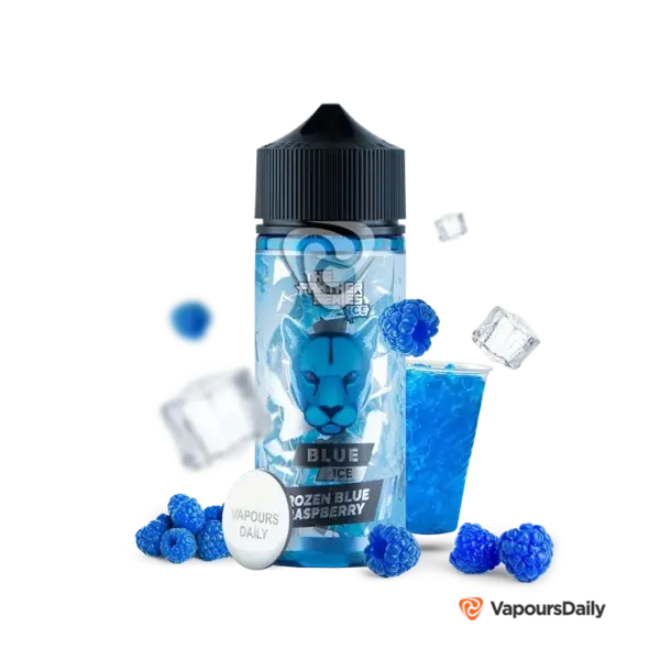 خرید جویس دکتر ویپز تمشک آبی یخ DR.VAPES BLUE ICE PANTHER 120ML