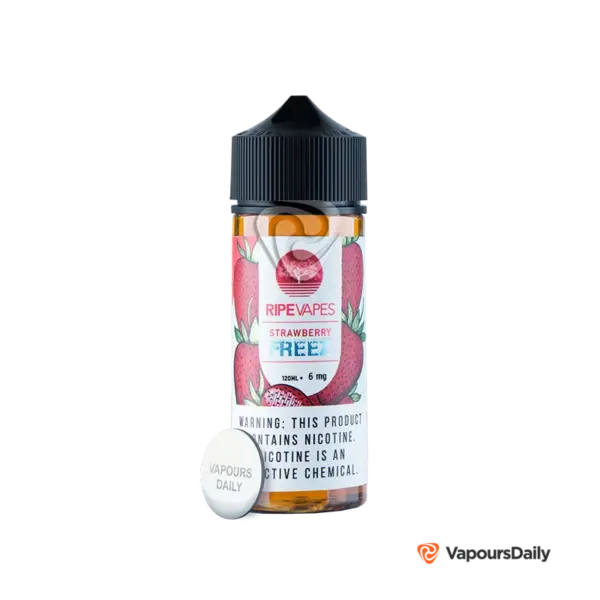 خرید جویس رایپ ویپز توت فرنگی یخ RIPE VAPES STRAWBERRY FREEZ 120ML