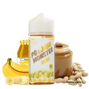 خرید جویس مانستر مربای موز و کره بادام زمینی PB-JAM MONSTER BANANA