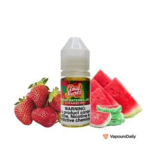 خرید سالت کلود نوردز هندوانه توت فرنگیCLOUD NURDZ SOUR WATERMELON STRAWBERRY