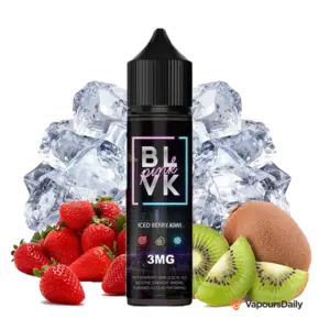 خرید جویس بی ال وی کی توت فرنگی کیوی یخ BLVK STRAWBERRY KIWI ICE