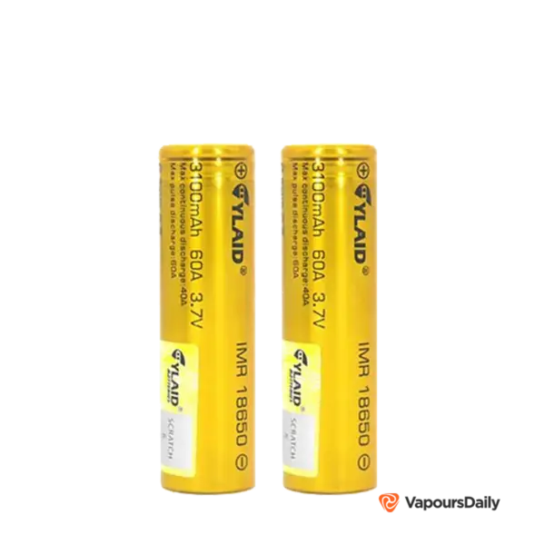 خرید باتری شارژی لیتیوم یون 18650 سیلید CYLAID 3100mAh
