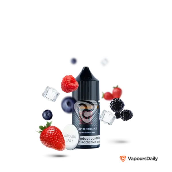 خرید سالت بلوبری توت فرنگی یخ POD SALT MIXED BERRIES ICE