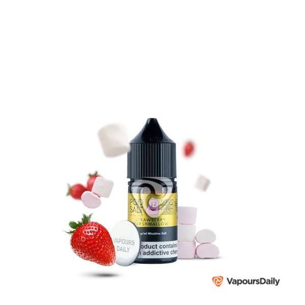 خرید سالت پاد سالت مارشمالو توت فرنگی POD SALT STRAWBERRY MARSHMALLOW