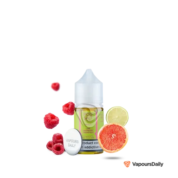 خرید سالت پاد سالت لیمو ترش تمشک Pod Salt Lime Raspberry Grapefruit