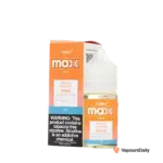 خرید سالت نیکد انبه هلو یخ NKD MAX PEACH MANGO ICE