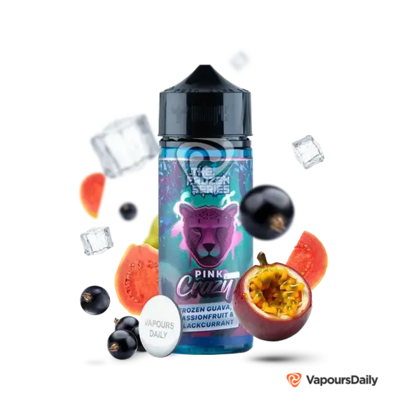 خرید جویس دکتر ویپز گوآوا پشن فروت یخ DR.VAPES PINK FROZEN CRAZY 120ML