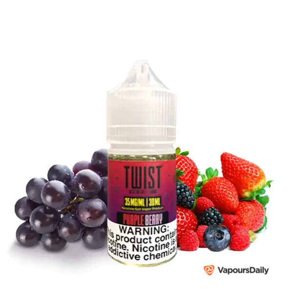 خرید سالت توئیست انگور بلوبری توت‌فرنگی TWIST PURPLE BERRY