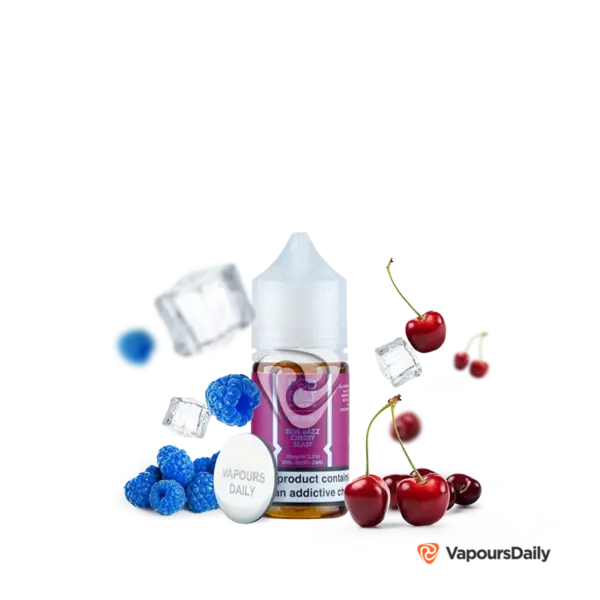 خرید سالت تمشک آبی گیلاس یخ POD SALT BLUE RAZZ CHERRY BLAST