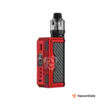 خرید ویپ لاست ویپ تلیما کوئست LOST VAPE THELEMA QUEST 200W رنگ Matte Red Carbon Fiber