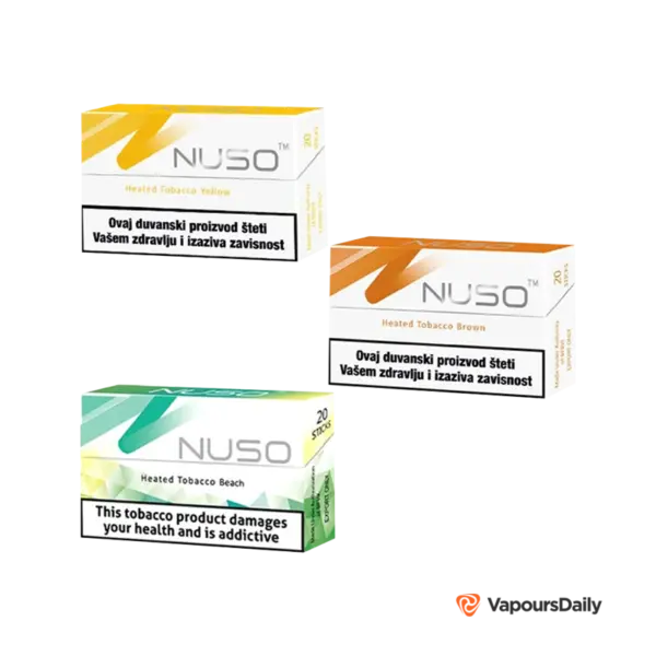 خرید سیگار نوسو در طعم های مختلف NUSO HEATED TOBACCO