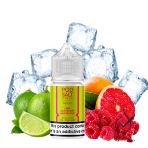 سالت لیمو تمشک یخ (30 میل) Pod Salt Lime Raspberry Grapefruit Ice
