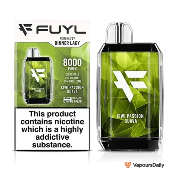 خرید پاد یک بار مصرف دینرلیدی فیول8000 DINNER LADY FUYL 8000 DISPOSABLE POD