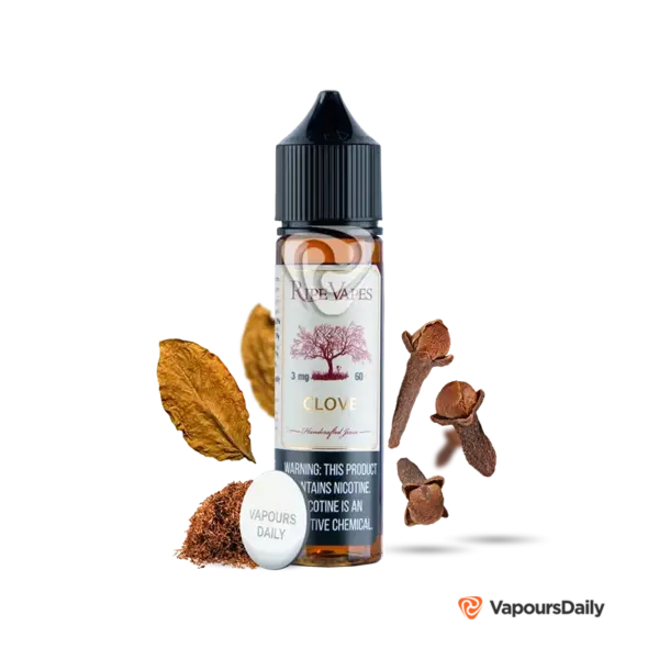 خرید جویس رایپ ویپز تنباکو میخک RIPE VAPES CLOVE