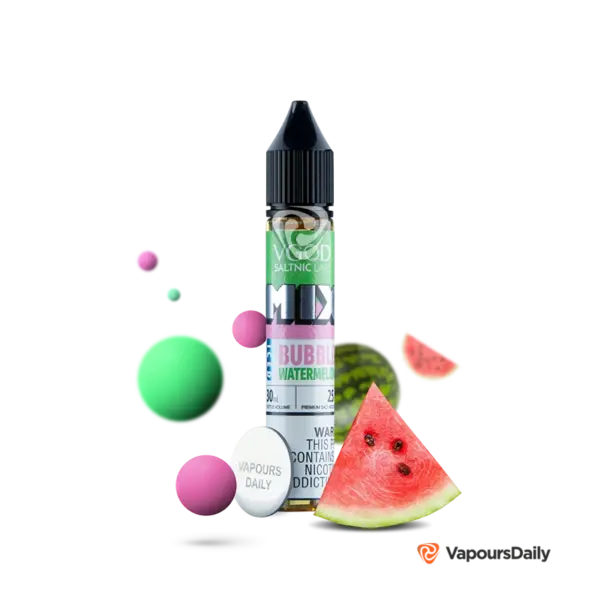 خرید سالت ویگاد آدامس هندوانه (30 میل) VGOD MIX BUBBLE WATERMELON