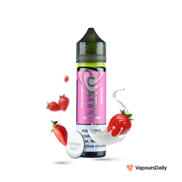 خرید جویس نستی شیر توت فرنگی (60 میل) NASTY LIQ STRAWBERRY MILK