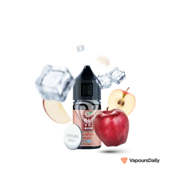 خرید سالت بی ال وی کی سیب یخ (30میل) BLVK FUJI ORIGINAL APPLE ICE