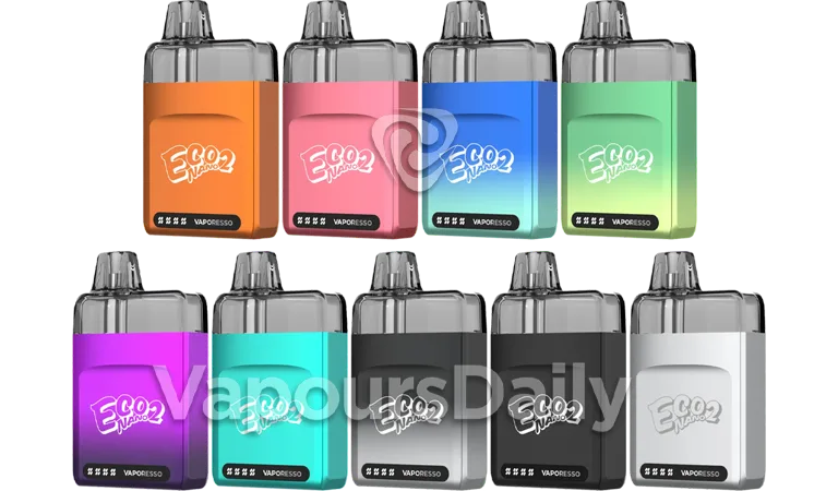 رنگبندی پاد سیستم ویپرسو اکو نانو VAPORESSO ECO NANO 2