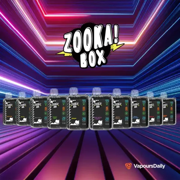 خرید پاد یک بار مصرف 25000 پاف بازوکا ZOOKA BOX 25K PUFFS